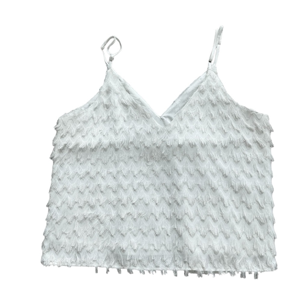 Cupshe Tis The SZN Fringe V-neck Cami - Size XL - Picture 4 of 5
